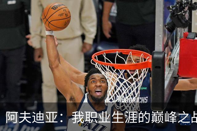 阿夫迪亚：我职业生涯的巅峰之战是在附加赛对阵太阳